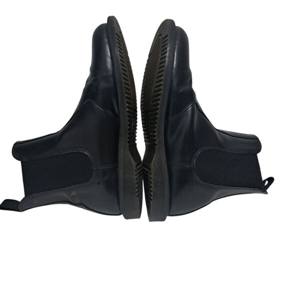 Dr. Martens Flora Smooth Chelsea Y2K Goth Boots Size 9 Black - Picture 4 of 16